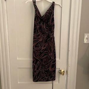 90s Flowy Midi Dress